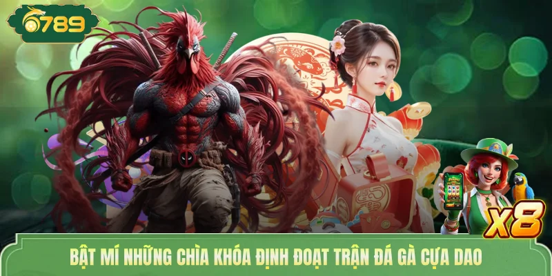 Bật mí những chìa khóa định đoạt trận đá gà cựa dao 
