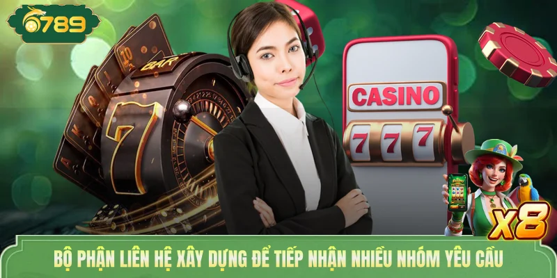 Liên Hệ 6789 - Các Kênh Kết Nối Nhanh, Dễ Sử Dụng Ngay 1 Bộ phận liên hệ xây dựng để tiếp nhận nhiều nhóm yêu cầu