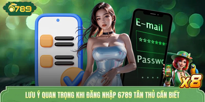 Lưu ý quan trọng khi đăng nhập 6789 tân thủ cần biết